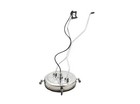 24” Heavy Duty Dual Nozzle EZ Glide Stainless Steel Surface Cleaner 4000 PSI