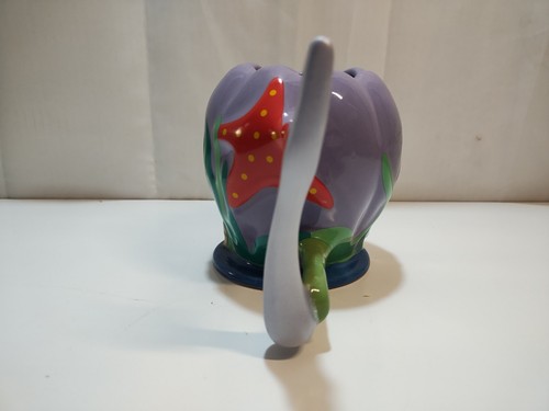 Disney Park Ariel Autograph Little Mermaid Dinglehopper Hidden Message 16 oz Mug - Picture 8 of 16