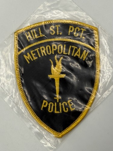 Metropolitan Police Dept Hill Street Blues TV-Serie bestickter Stoffaufnäher neu