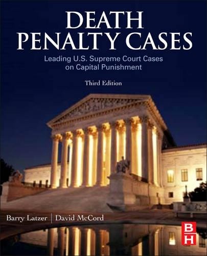 Death Penalty Cases by Barry Latzer - 9780123820242