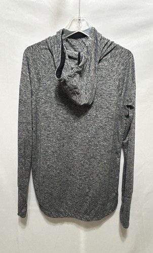 Top Athleta donna M atletico con cappuccio manica lunga - Foto 8 di 9