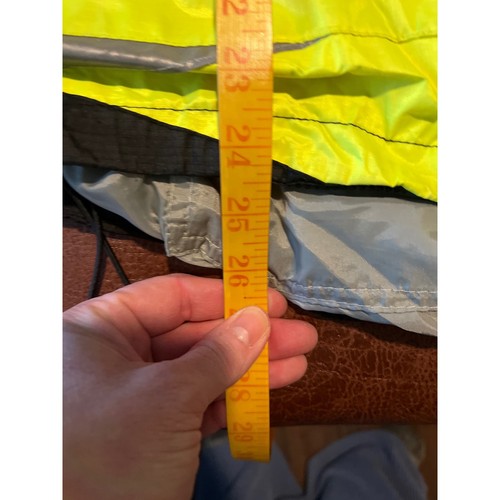 Tourmaster Sentinel 20 Mens Rainsuit Jacket High Visibility Neon Yellow Black SM - Picture 7 of 9