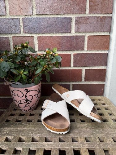 Birkenstock Siena, Creme, vegan, Gr.39 - Bild 2 von 6