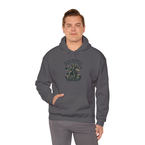 Pirate Hoodie Lake Boating Nautical Unisex Heavy Blend™ Hooded Sweatshirt - Picture 88 of 105