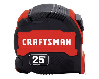 #ad #ad CRAFTSMAN 25 Ft Tape Measure with Fraction Marketing Retractable Manual Lockin $20.99