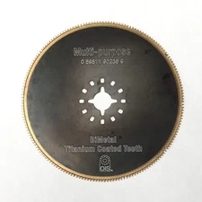 Bi-Metal Titanium Coat Oscillating Circular Blade 3-3/8" O1070382R Diamond Hole