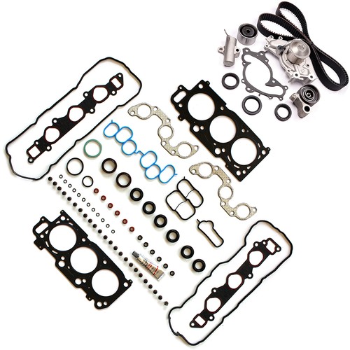 04-08 Timing Belt Kit Water Pump Head Gasket Set For Lexus for Toyota Camry 3.3L - Picture 1 of 24