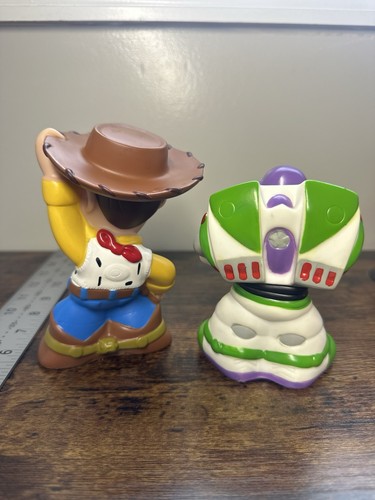 Disney Parks Pixar Bad Pool Spielzeug Set, Buzz Lightyear - Woody 2er Set - Bild 5 von 6