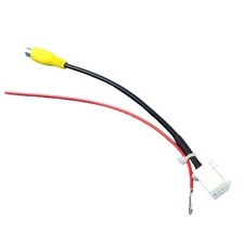 Quick Installation 4 Pin Car Radio Reverse Camera Input Cable for Toyota