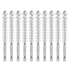 10Pcs Nylon Bore Brush 13mm Dia 4.5" Cleaning Twisted Wire Brush