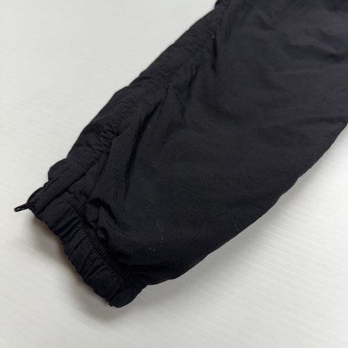 SAMPLE Reebok Mens Track Pants M Black Vector Leg Logo Sports Retro Classic Punk - Picture 17 of 18