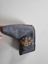 Titleist Scotty Cameron 7 Point Gold Crown Blade Putter Head Cover New
