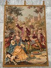 Vintage French Stunning Tapestry Amazing Pictorial Home Decor Tapestry 2x3 ft