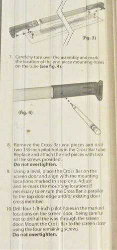 CAMCO RV Screen Door Cross Bar Universal Fit 42183 New in Package Free Shipping - Picture 6 of 6