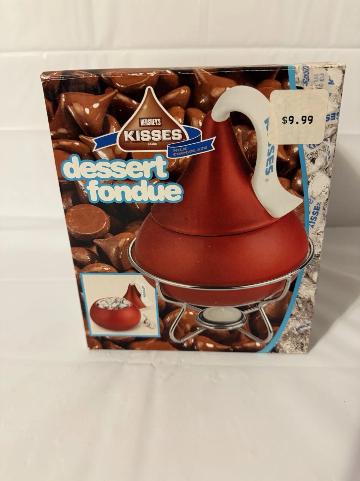 Hershey's Kisses Dessert Fondue Set Melting Pot Candy Dish PreOwned