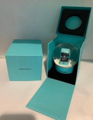 Tiffany & Co Limited Edition snow Globe Ring & Box VIP Gift Christmas Decoration
