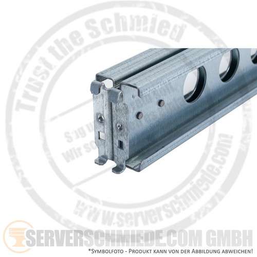 Supermicro 2U CSE-826 CSE-847 19" Rackschienen fixed Rail set without screws - 第 3/4 張圖片