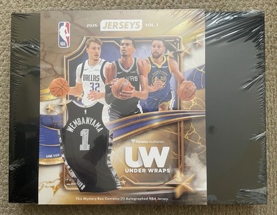 Brand New! 2026 Fanatics Under Wraps AUTOGRAPHED NBA Basketball