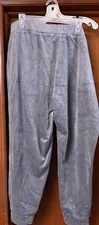 #1553 LOGO Lounge by Lori Goldstein Regular Velour Joggers Size XS