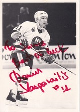 Darius Kasparaitis, NHL Defenseman, Russian Hockey HOF, signed & inscribed photo