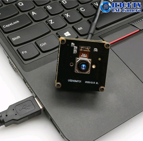 48MP Wide Angle USB Camera Module, Industrial Grade Sensor, Lightburn Cam - Afbeelding 4 van 9