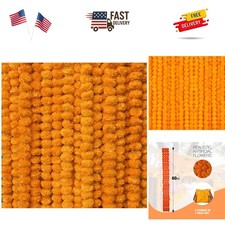 5 PC - 5 feet Marigold Garland Indian/American Wedding Party Mantle Decorati...