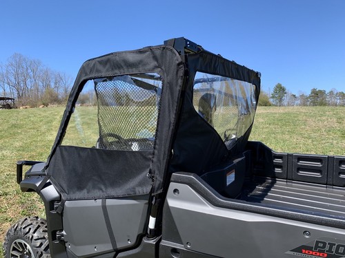 Honda Pioneer 1000 Door Side Cab Enclosure Doors Custom Made to Order | Black - Picture 2 of 2