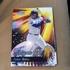 Juan Soto 2025 Bowman Chrome Baseball - Meteoric Rise Mojo Refractor!!!
