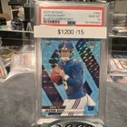 2025 Mosaic Jaxson Dart Blue Fluorescent Psa 10 #362 12/15