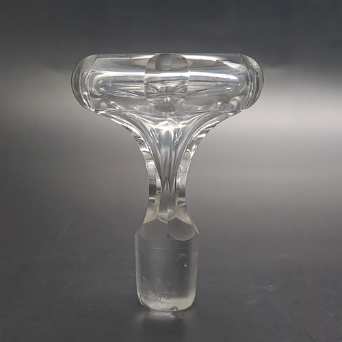 Antique Georgian Cut Glass Decanter c1830 Cylinder Shape 750ml w/ Stopper - Picture 7 of 20