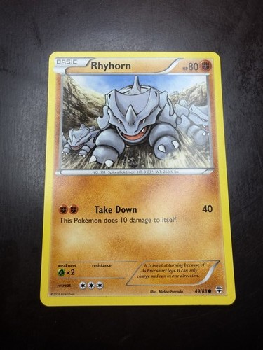 Rhyhorn 49/83 - Generations - Lightly Played LP - Pokemon TCG - Picture 1 of 2