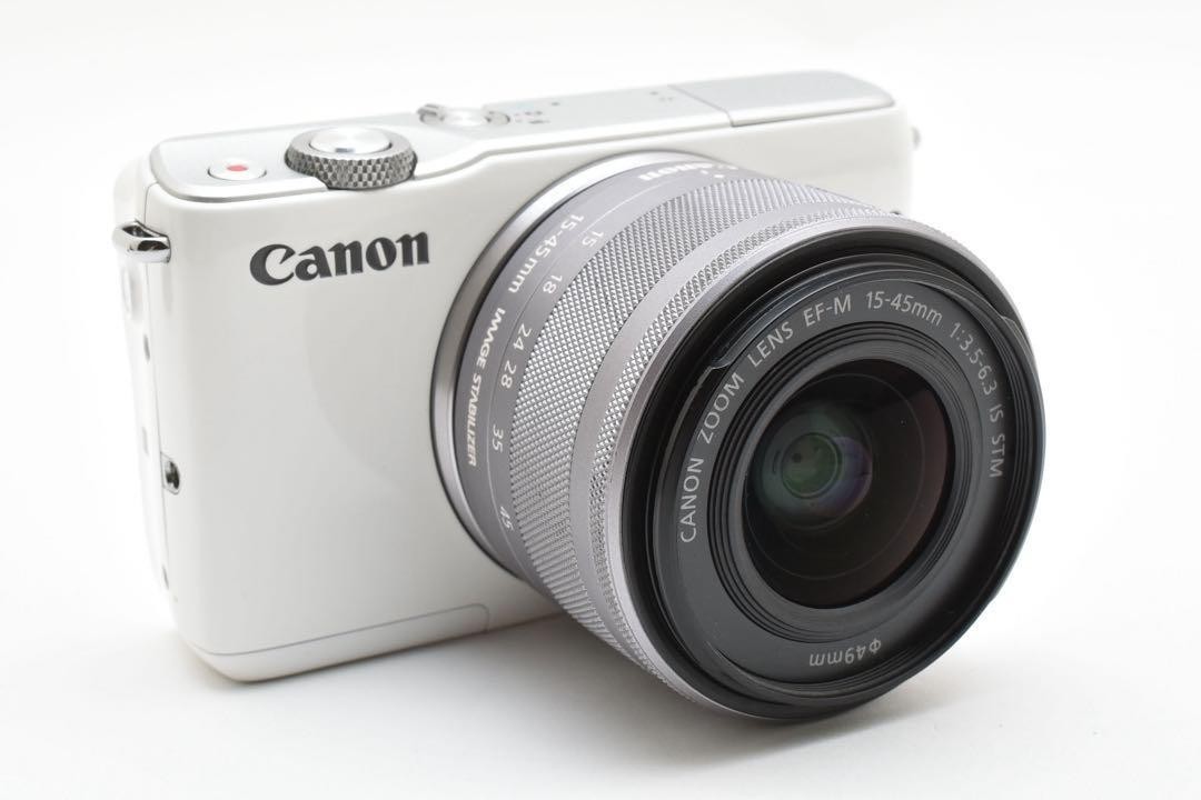 Canon EOS M10 Mirrorless Camera with EF-M 15-45mm IS STM
