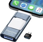 USB Stick 256GB,Flash Drive for iPhone 6/7/8/11/12/13/14/X/XR - 4 256G, Blue 