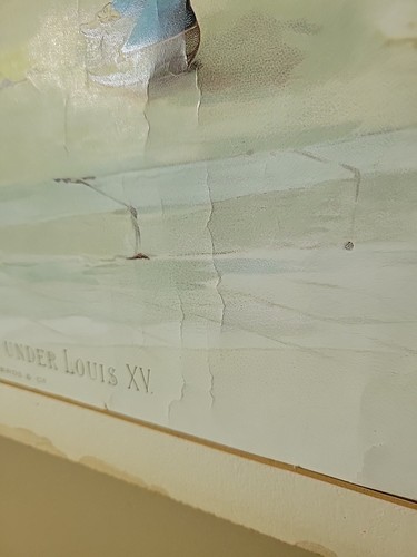 Lautz Bros &Co."Marktszene in Paris unter Ludwig XV. Druck. SIEHE BILDER. - Bild 6 von 23