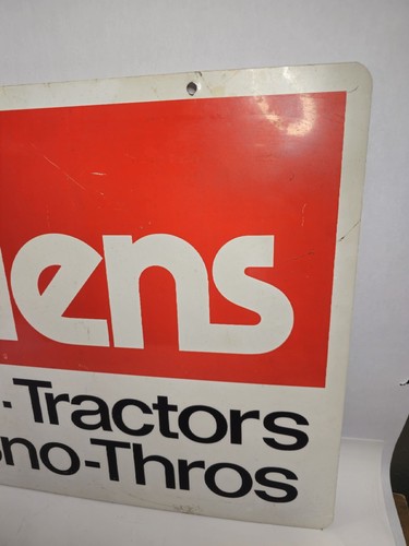 Vintage Ariens Händler Blechschild Händler Werbung 2-seitig 30"x18" - Bild 8 von 10