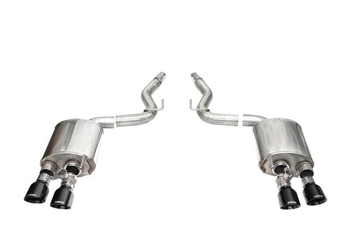 Corsa COR21267BLK Exhaust System Kit fits Ford Mustang 2024 Performance Parts - Picture 2 of 9