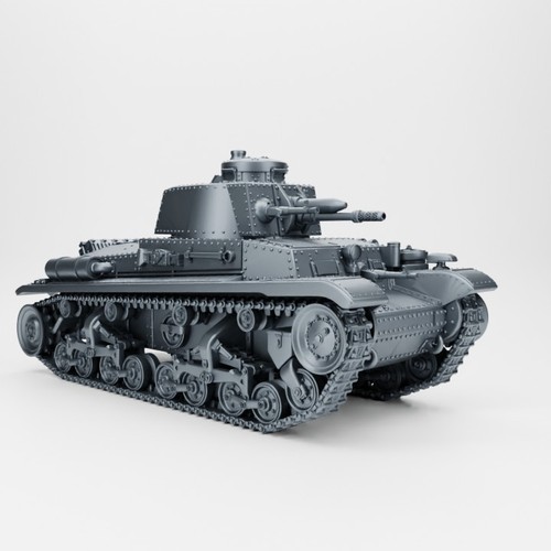 Panzerkampfwagen 35(t) (Germany,WW2)Tabletop Wargaming 3D Printed - Picture 2 of 3