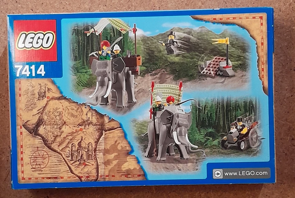 LEGO® Orient Expedition 7414 Elefanten-Treck NEU ungeöffnet RARITÄT - Bild 2 von 2