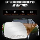 For Ford Maverick 2022-2025 Heated Mirror Glass W/ Blind Spot Right Passenger