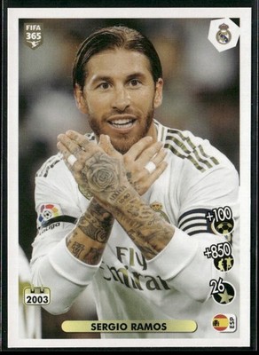 2020 Panini FIFA 365 Sergio Ramos Real Madrid #11