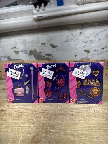 Vintage Barbie Pretty Treasures Konvolut 3 Schmuck & Kochgeschirr - Bild 1 von 5