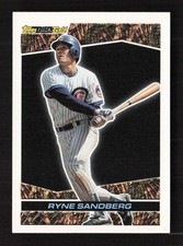 Ryne Sandberg 1993 Topps #17 Black Gold Chicago Cubs MLB