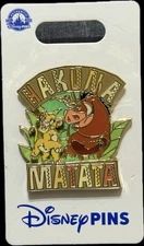 Disney Parks The Lion King Simba & Pumbaa Hakuna Matata OE Pin New