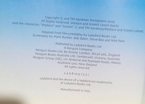 Wallace & Gromit Curse of the Were-Rabbit - Hardcover - VGC | Free Postage - Picture 5 of 7