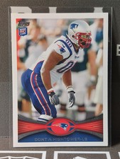 Dont'a Hightower 2012 Topps Rookie Card RC #322