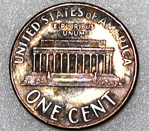 2001 Lincoln Memorial Cent Mint 200(1) Error - Bild 2 von 3