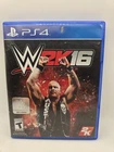 WWE 2K16 (Sony PlayStation 4, PS4) Tested & Working Complete CIB Very Clean Disc
