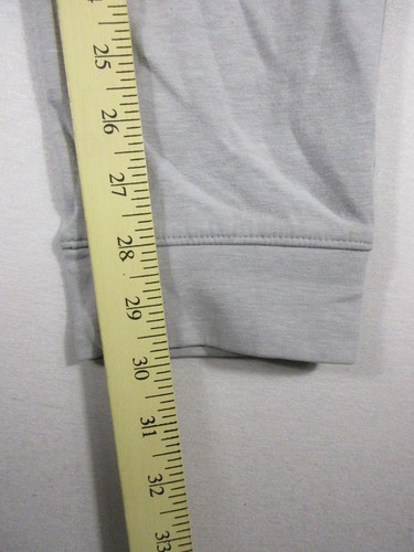 Old Navy Active Herren Jogger Jogginghose Stretch Reißverschlusstaschen Tapered Leg Gr. S grau - Bild 3 von 6