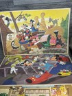 Vintage 80s Walt Disney World Placemats with Park Map Laminated Set of 3 Vibrant — photo 2