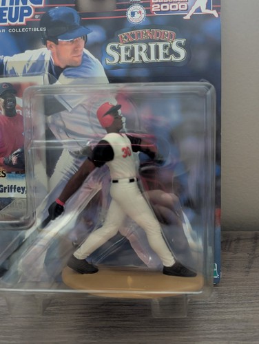 2000 Starting Lineup Elite MLB Baseball Ken Griffey Jr. Cincinnati Reds Figure - Picture 3 of 4